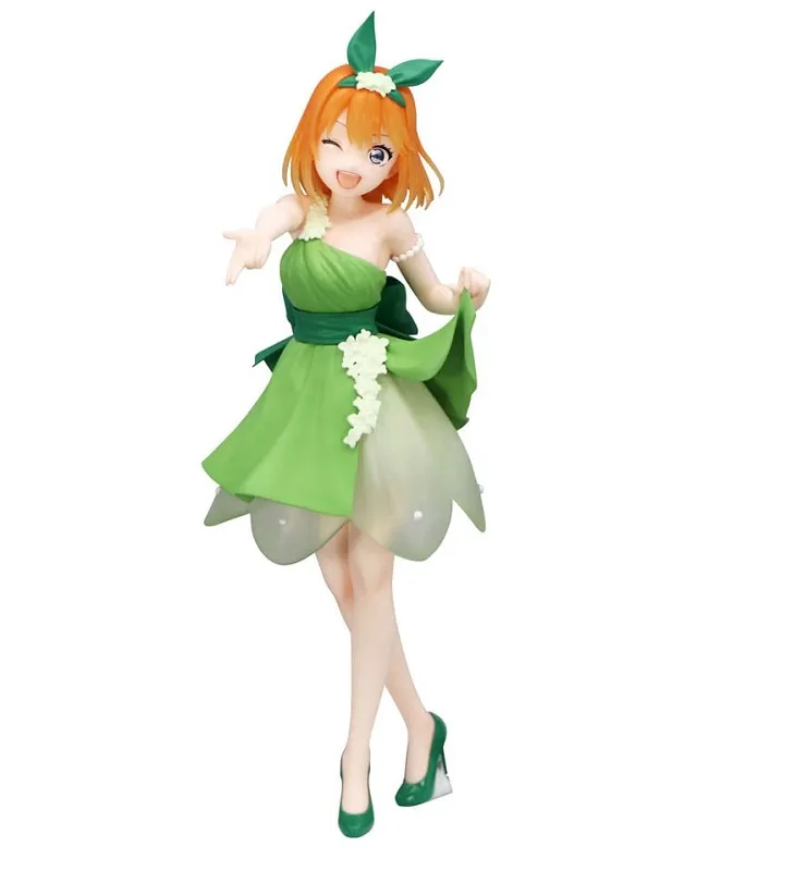 THE QUINTESSENTIAL QUINTUPLETS TRIO-TRY-IT PVC STATUE NAKANO YOTSUBA PASTEL DRESS VER 22 CM